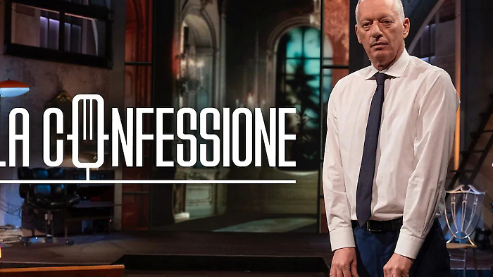 La Confessione, anticipazioni di stasera sabato 15  novembre. Ospiti in studio: Giordano Bruno Guerri e la cantante Tosca