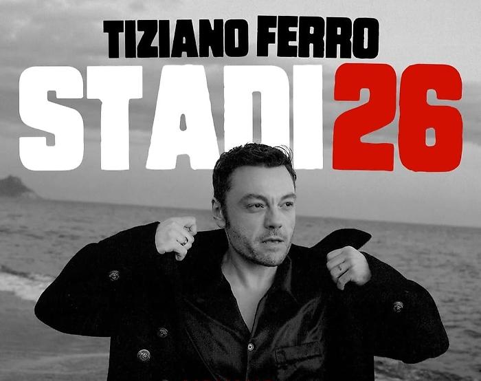 Tiziano Ferro torna con il tour "Stadi26". Ecco tutte le 10 date 