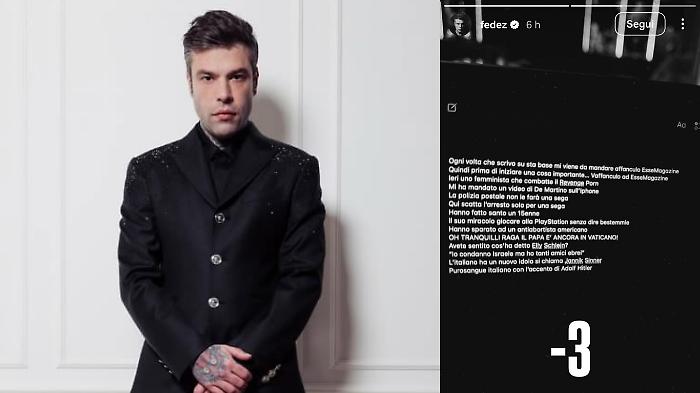 Fedez spoilera le rime del suo nuovo singolo. Tra le barre anche un riferimento al santo Carlo Acutis 