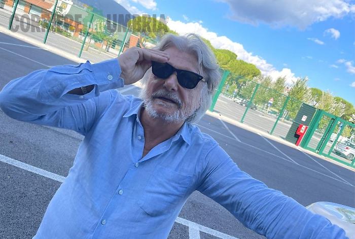 Ferrero a Terni: "Cessione società durissima, Rizzo e moglie due scienziati, Bandecchi santo subito"
