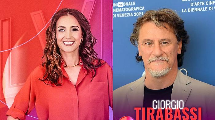 La Volta Buona torna oggi su Rai 1 con l’intervista di Caterina Balivo a Giorgio Tirabassi