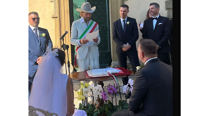 Jovanotti celebra le nozze