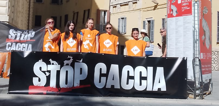 Animalisti in piazza