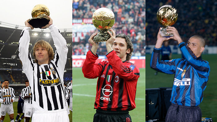 Quale squadra italiana ha vinto più Palloni d'Oro? Tutti i giocatori della Serie A che hanno conquistato il premio più prestigioso del calcio