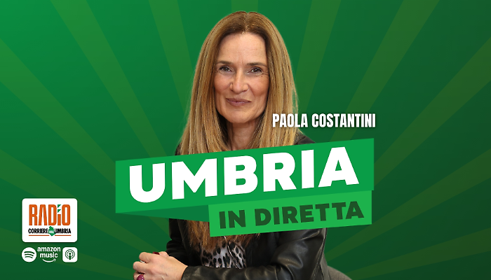 Umbria in diretta: Antonio Piro ospite della seconda puntata