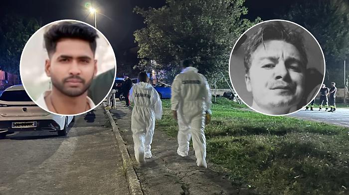 Ucciso e fatto a pezzi, le immagini dell'amico arrestato con la bici della vittima vicino al luogo del ritrovamento del cadavere