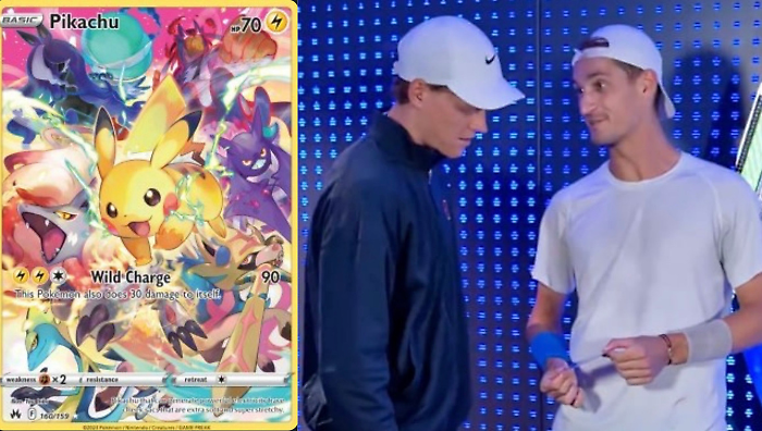 Terence Atmane, quando regalò una carta Pokemon a Sinner: cosa era e quanto vale