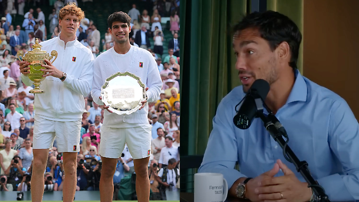 Fabio Fognini su Sinner e Alcaraz: "Io come Carlos. Sinner simile al 'crucco' Seppi". Su Ballando con le Stelle: "Milly mi ha dovuto chiamare più volte"