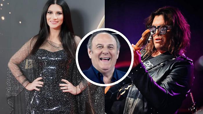 Gerry Scotti a La Ruota della Fortuna: "Gianluca Grignani e Laura Pausini fate la pace": scopri cosa è successo