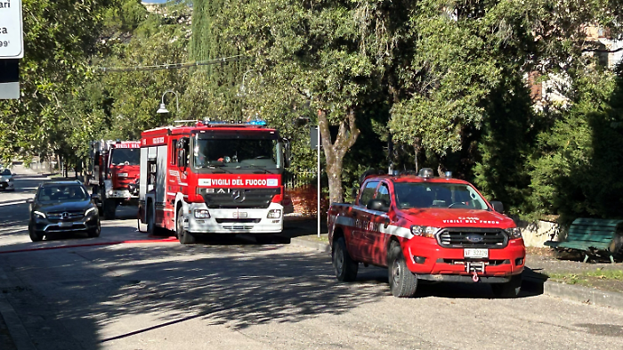 Intervento vigili del fuoco