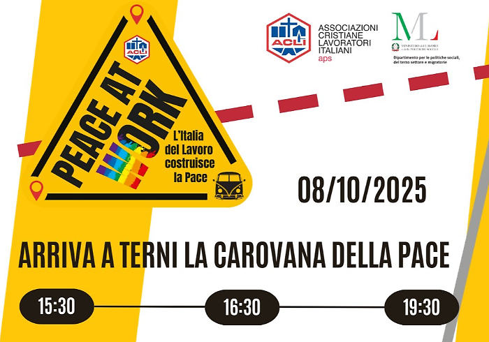 carovana pace terni solidarietà