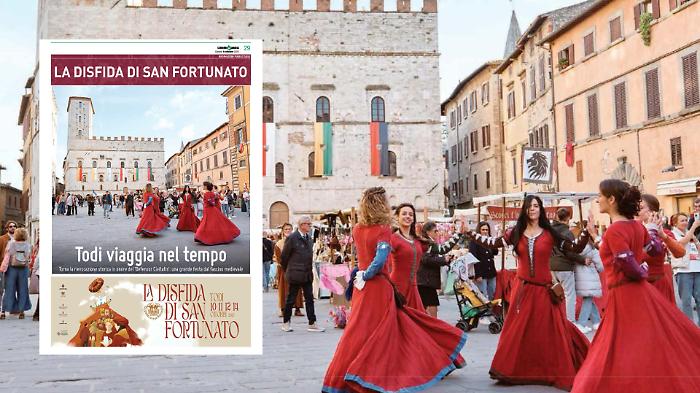 Todi viaggia nel tempo con la Disfida di San Fortunato: clicca qui per sfogliare l'inserto