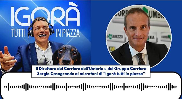 Il Corriere ospite di Rai Radio 1 per parlare di editoria: l'intervento del direttore Casagrande a Igorà