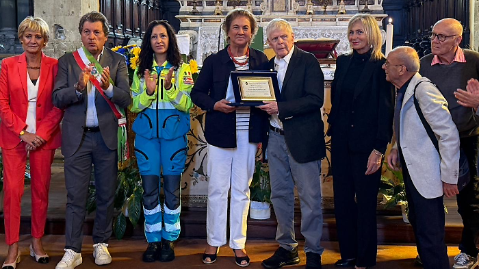 Aubrey alla festa della Misericordia