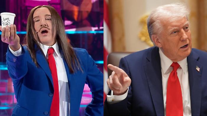 Flavio Insinna conquista Tale e Quale Show con Tommy Cash. "La cravatta prestata da Trump? Non me la sarei messa mai"