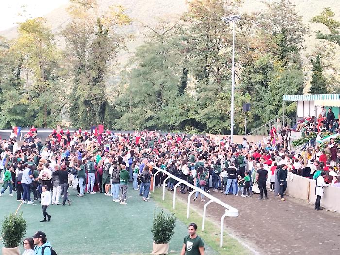 San Gemini, il rione Piazza torna alla vittoria e conquista la 52esima Giostra dell'Arme. Un "triplete" con Migliore Taverna e Miglior Corteo storico