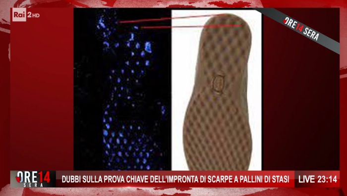 Impronta scarpa Garlasco