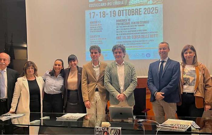 Presentazione Corsa delle botti Costacciaro