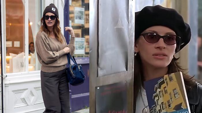 Julia Roberts torna a Notting Hill dopo 26 anni. Si riaccendono le speranze su un sequel con Hugh Grant? Il personaggio di Anna Scott e quella volta che ha indossato i suoi abiti per girare una scena 