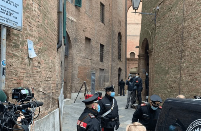 David Rossi, vicolo Monte Pio