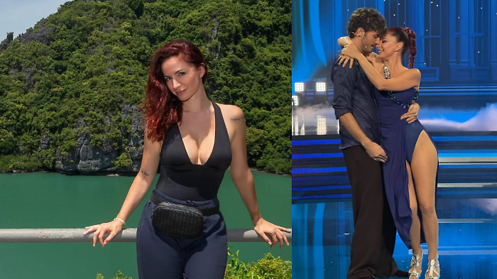 Ballando con le Stelle, chi è la conduttrice Andrea Delogu. Dalle dolorose separazioni al presunto flirt con il maestro Nikita Perotti