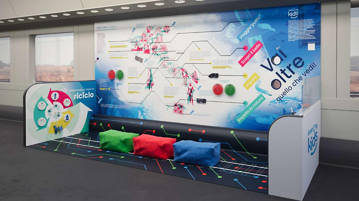 Trenitalia lancia Intercity Kids: viaggiare in treno diventa un'avventura per i bambini