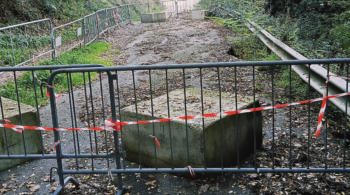 Amelia, restyling di via Nocicchia chiusa da anni dopo una frana. La Regione dell'Umbria stanzia mezzo milione