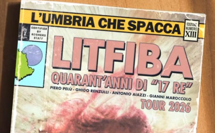 I Liftiba festeggiano 40 anni di 17 Re sul palco de L'Umbria che spacca: data e biglietti