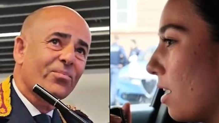 Il poliziotto ternano Fernandez va in pensione. La figlia risponde a sorpresa al saluto via radio: "Ora continuerò io"