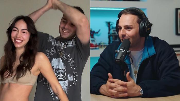 Ernia rivela come &egrave; nato l'amore con Valentina Cabassi: "Ero a un evento di Rkomi. E non volevo andarci"