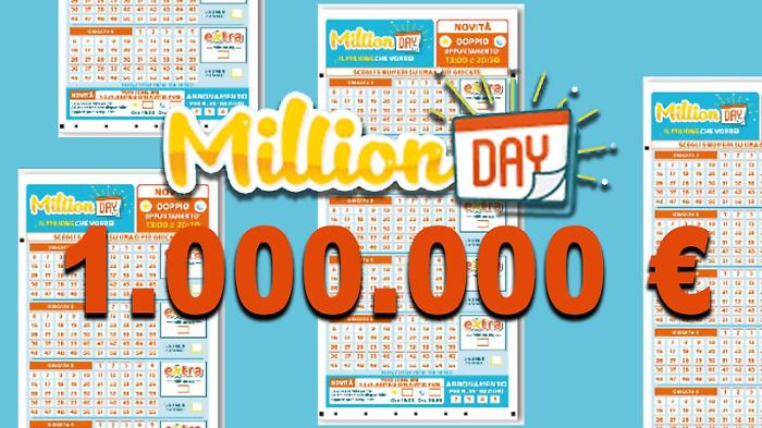 Million Day e Million Day Extra, le estrazioni e i numeri vincenti di oggi venerd&igrave; 23 gennaio