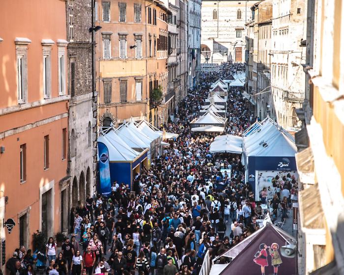 Tutto pronto per Eurochocolate: Perugia torna capitale del cioccolato. E' la prima edizione con la Città del Cioccolato