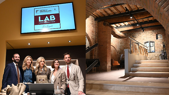 Rivive il laboratorio Spagnoli. Inaugurato negli antichi locali del primo insediamento della Perugina il Lab Luisa Annibale Base 