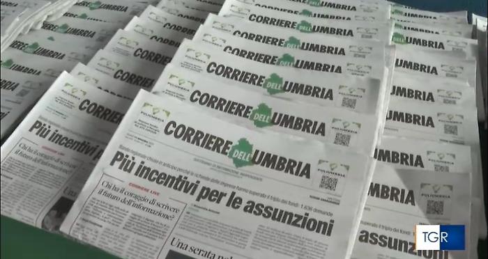 La Tgr Umbria racconta l'evento del Corriere sull'editoria: ecco il servizio