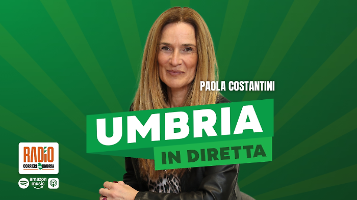 Nuova puntata di Umbria in diretta: ospiti in studio Cinzia Verni e Luigi Caiola