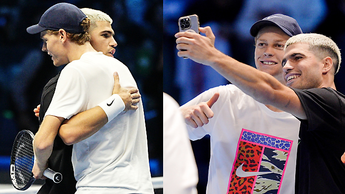 Jannik Sinner contro Carlos Alcaraz, l'ultimo atto delle Atp Finals sarà trasmesso in chiaro: dove vederlo e orario del match 