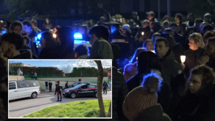 La fiaccolata a Soci