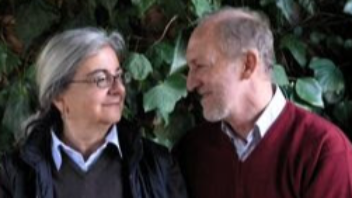 Michael Jacob e la moglie