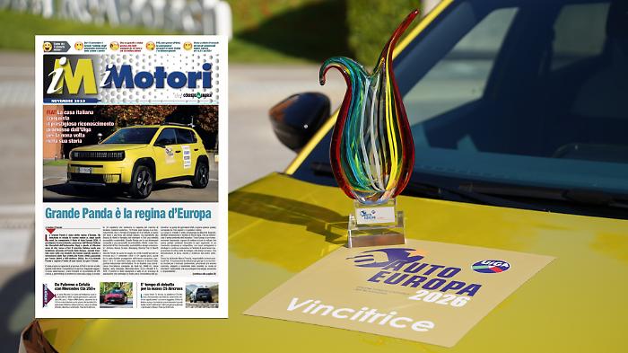 La Grande Panda regina d'Europa e i test drive di Nissan Leaf e Alfa Romeo Tonale: sfoglia l'inserto di novembre