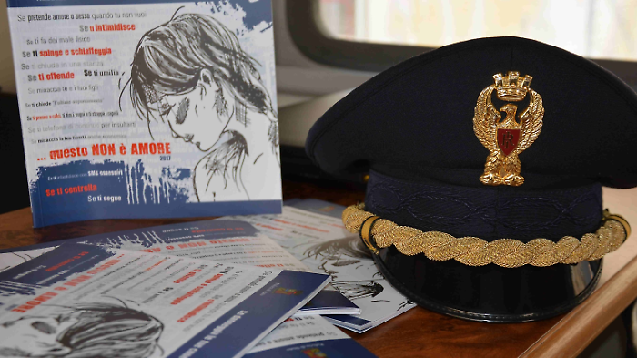 violenza genere terni polizia