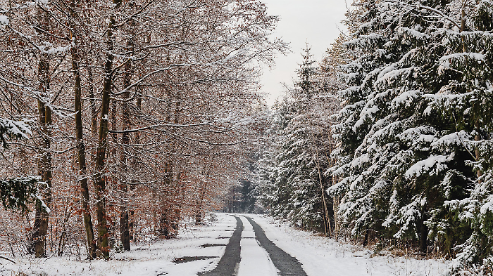 Allerta meteo gialla in Umbria, possibili piogge e nevicate per l'Epifania 