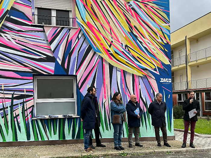 murale san lucio inaugurazione