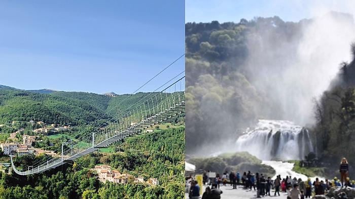 Cascata delle Marmore e ponte tibetano in un solo weekend, la nuova convenzione tra Terni e Sellano