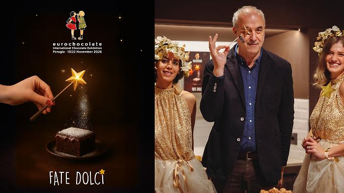 Eurochocolate, l'edizione 2026 sarà a tema 'Fate Dolci'. Guarducci: "L'obiettivo è di invitare il pubblico a essere protagonista attivo della kermesse"