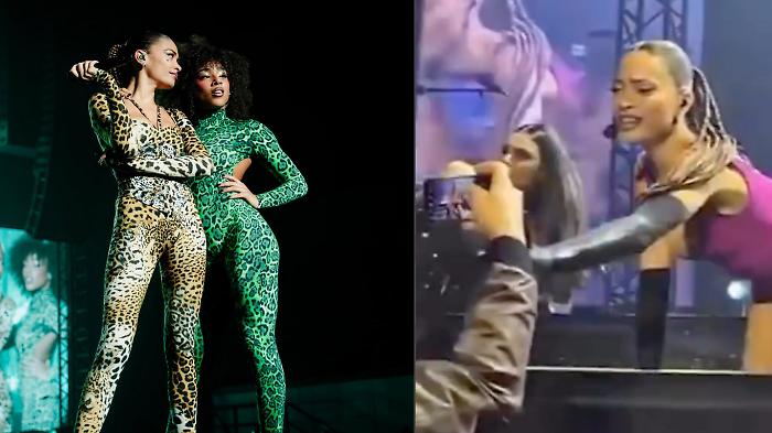 Elodie, polemiche sul palco: fotografi troppo vicini e coreografie sensuali scatenano i social