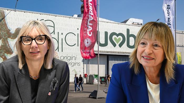 Umbria esclusa dal padiglione 2 del Vinitaly 2026: il botta e risposta tra Tesei e Meloni in aula