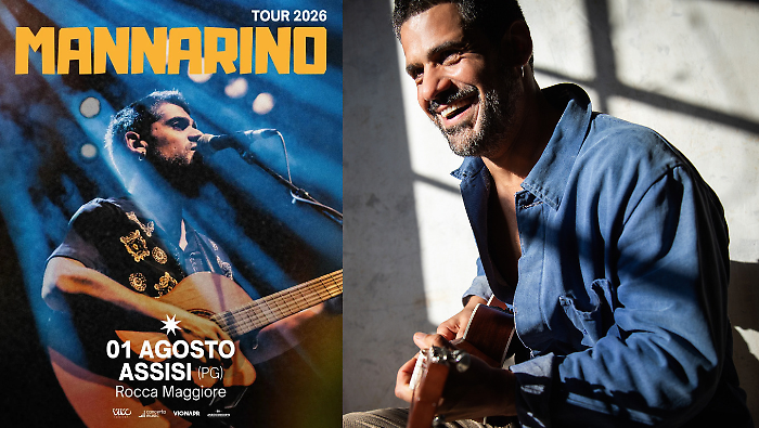 Mannarino in concerto alla Rocca Maggiore di Assisi. Annunciato il primo ospite della decima edizione di Suoni Controvento 