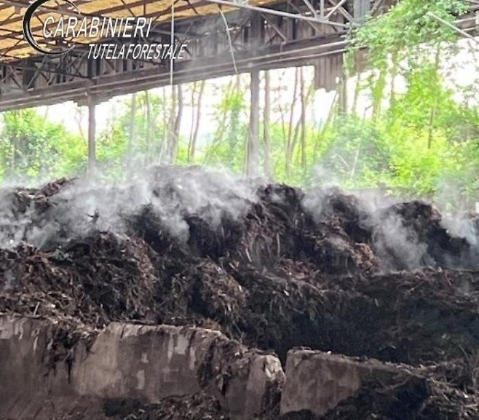 Narni, 300 metri cubi di rifiuti organici non pericolosi stoccati in area non autorizzata. Multa da 6.500 euro al titolare di un'azienda a Nera Montoro