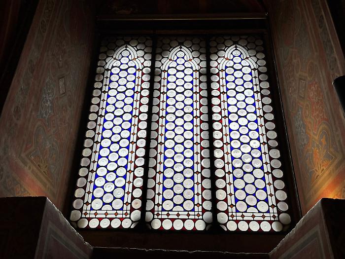 Il ritorno della vetrata restaurata con l'Art Bonus alla Sala dei Notari