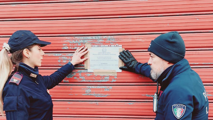 Episodi violenti e traffico di stupefacenti: sospensione di 30 giorni per un'attività commerciale 